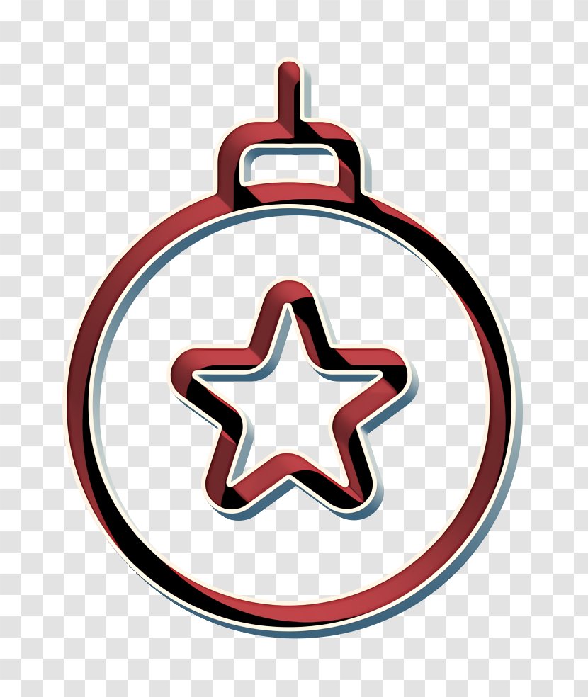 Christmas Icon Decoration Star - Holiday Ornament - Logo Symbol Transparent PNG