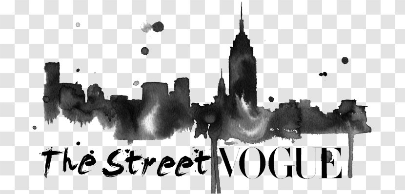 New York City Canvas Print Watercolor Painting - Vogue Fashion Shows Transparent PNG