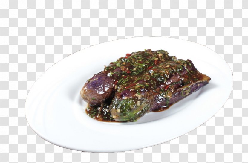 Steak Chinese Cuisine Sauce Dish Eggplant - Meat Transparent PNG