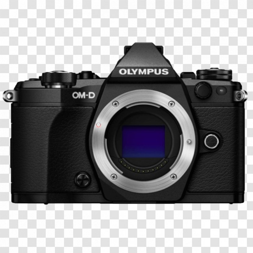 Olympus OM-D E-M5 Mirrorless Interchangeable-lens Camera Micro Four Thirds System - Lens Transparent PNG