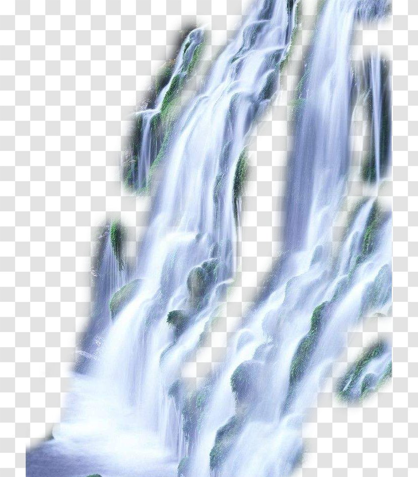 Stream Download Watercourse - Waterfall Material Transparent PNG
