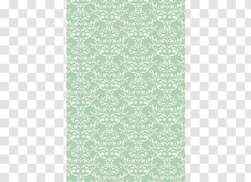 Green Pattern - Aqua - Sewing Fabric Transparent PNG