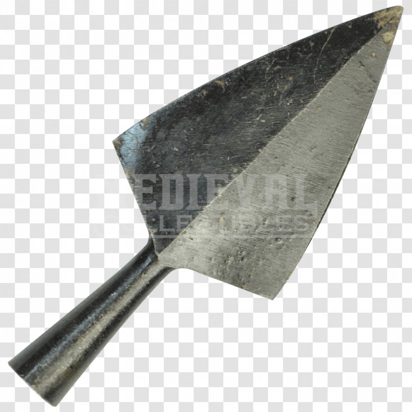 Middle Ages Arrowhead Bodkin Point Spear - Renaissance - Forge Welding Transparent PNG