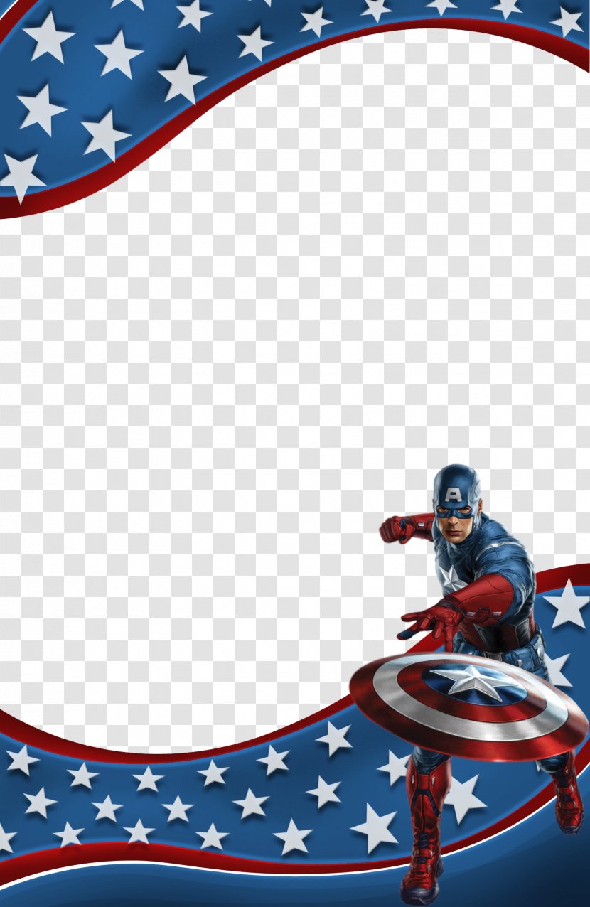 Captain America Spider-Man Black Panther United States Hulk - Party Transparent PNG