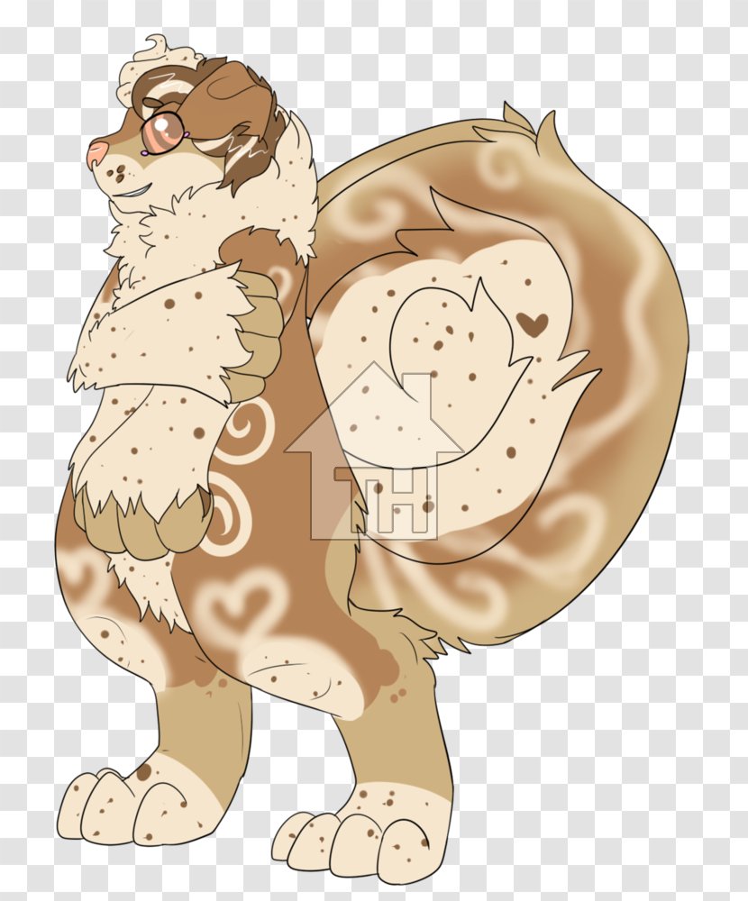 Bear Cat Illustration Dog Mammal - Flower - Starbucks Vanilla Bean Frappuccino Transparent PNG