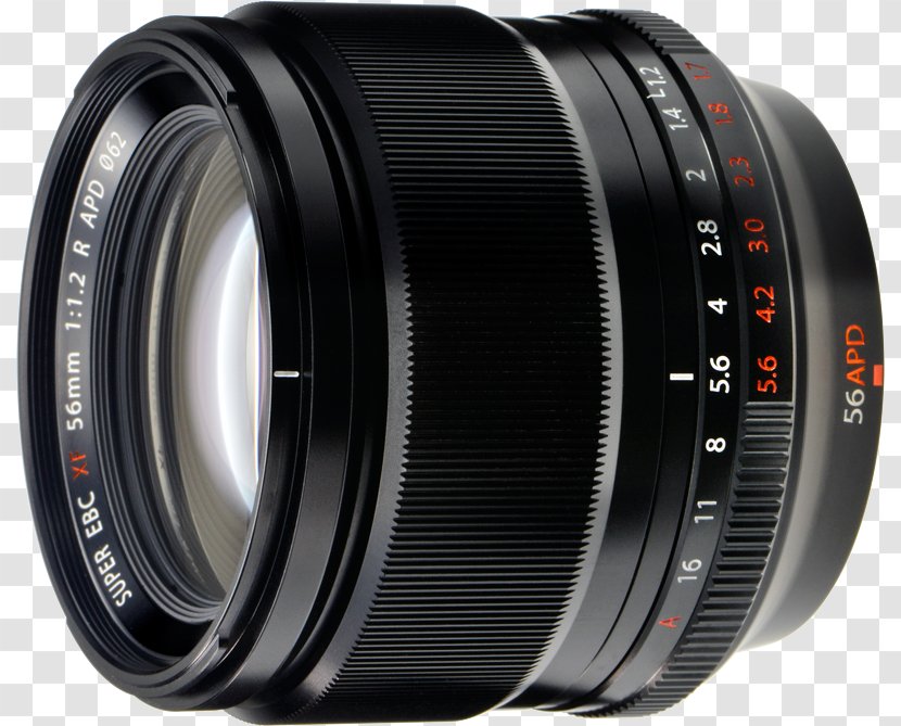Fujinon XF 56mm F1.2 R Fujifilm X-Pro1 X-mount - Xf F12 - Camera Lens Transparent PNG