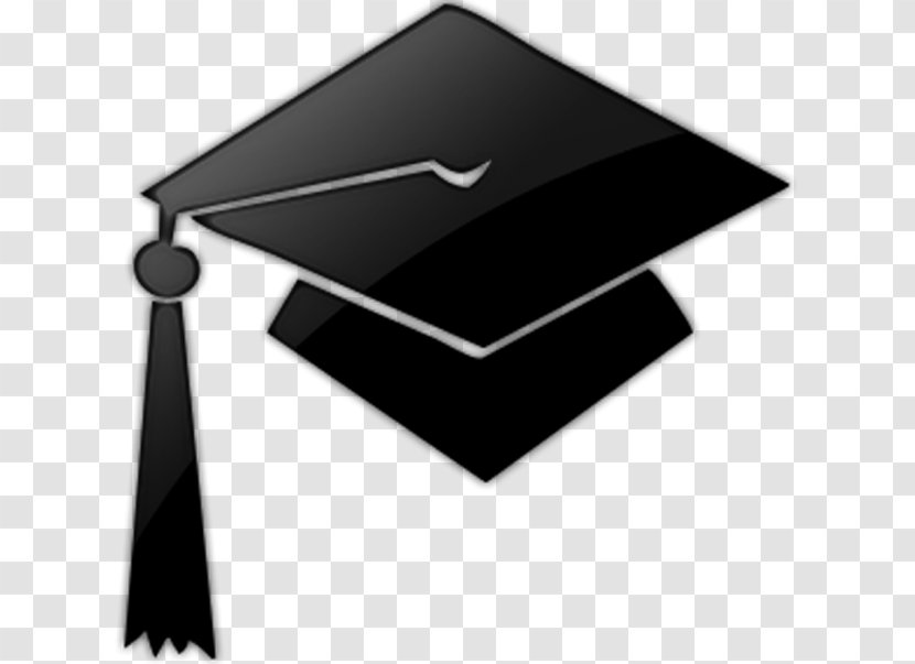 Square Academic Cap Graduation Ceremony Hat Clip Art - Graduates Silhouette Transparent PNG