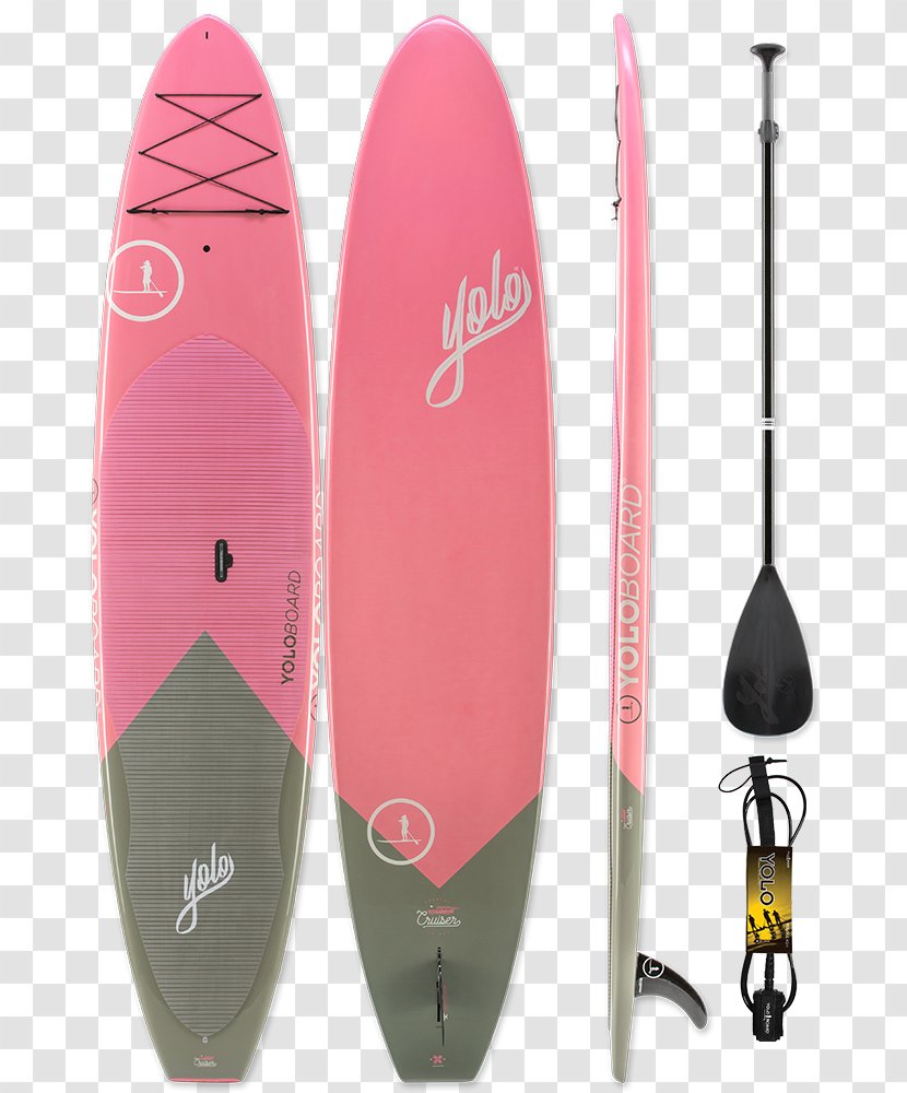 Surfboard Standup Paddleboarding Surftech Paddle Board Yoga - Leash Transparent PNG