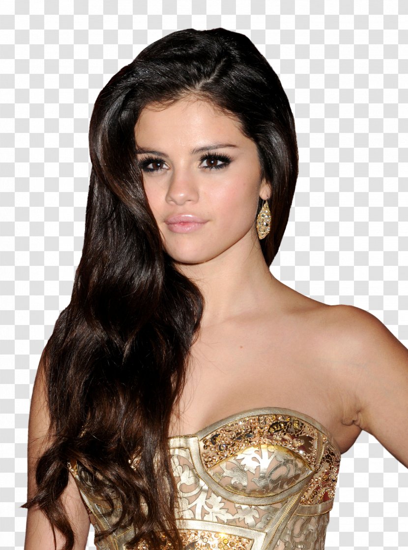Selena Gomez Hairstyle Model - Heart - Golden Globe Transparent PNG
