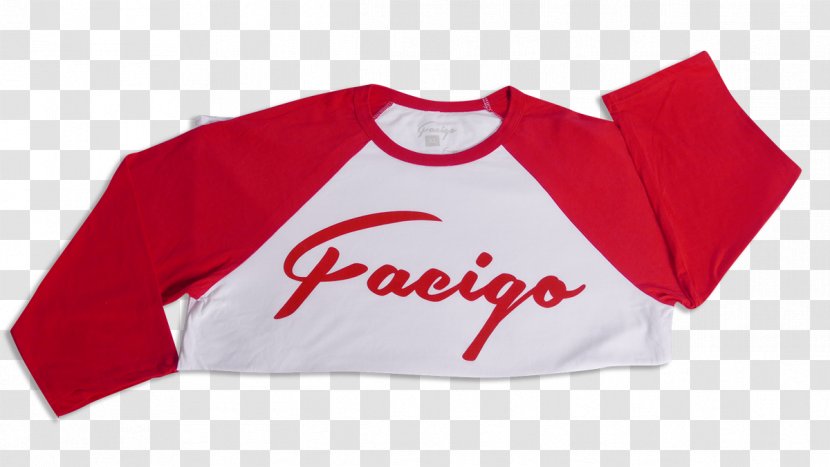 T-shirt Sleeve Baseball Logo Sportswear - T Shirt - Red White Shirts Men Transparent PNG