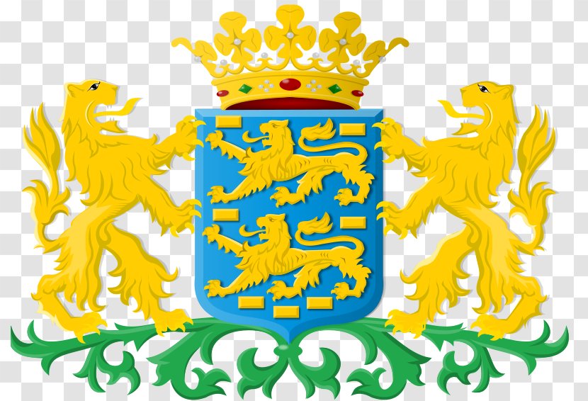 Wapen Van Friesland Coat Of Arms The Netherlands Frisian Languages - North Frisia - Frisians Transparent PNG