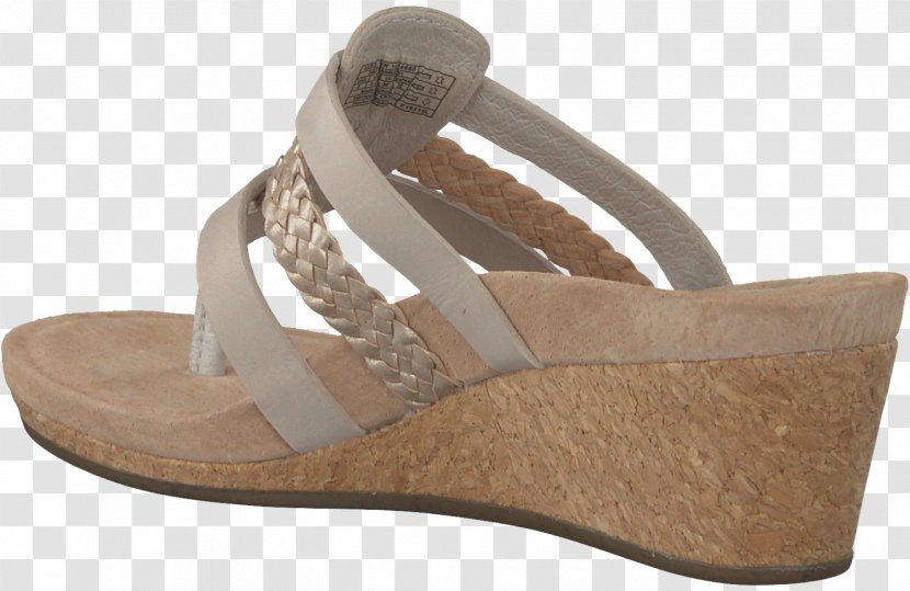 Slipper Ugg Boots UGG Australia Maddie Horchata Leather Woven Strap Wedge Sandal Size: Shoe - Flip Flops For Women Transparent PNG