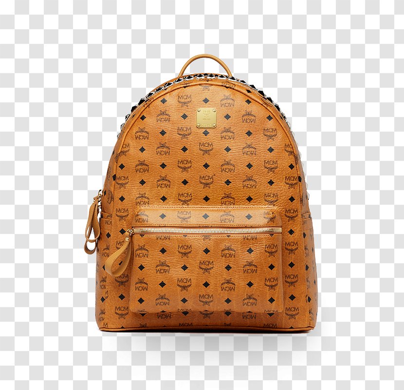 MCM Worldwide Backpack Leather Handbag Chanel - Brown Transparent PNG