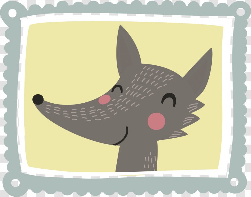Cartoon Fox Illustration - Dog Like Mammal - Vector Transparent PNG
