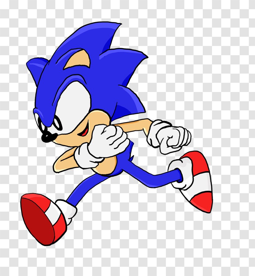 Sonic Dash Running Drawing Clip Art - Fast Transparent PNG