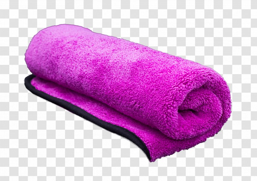 Towel Lilac Lavender Magenta Violet - Wax Transparent PNG