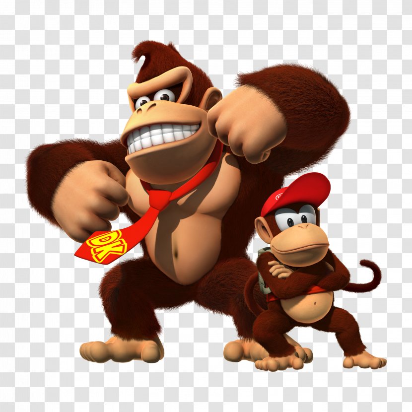 Donkey Kong Country Returns 2: Diddy's Quest 3: Dixie Kong's Double Trouble! - Cartoon Transparent PNG