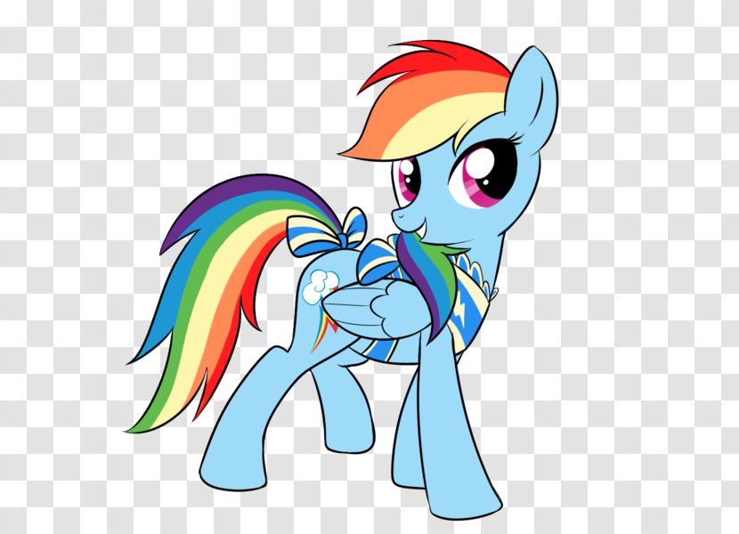 Pony Rainbow Dash Horse - Cartoon Transparent PNG