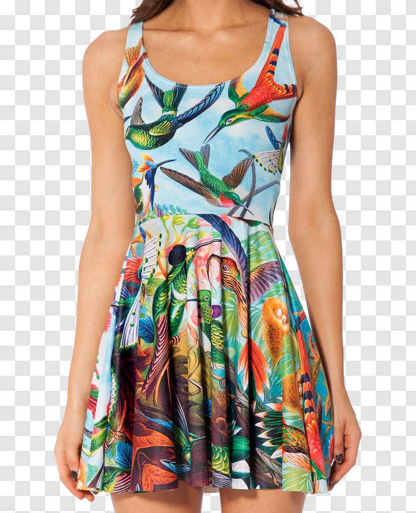 Bird Clothing Skirt Pleat Dress Clothes - Fashion Transparent PNG