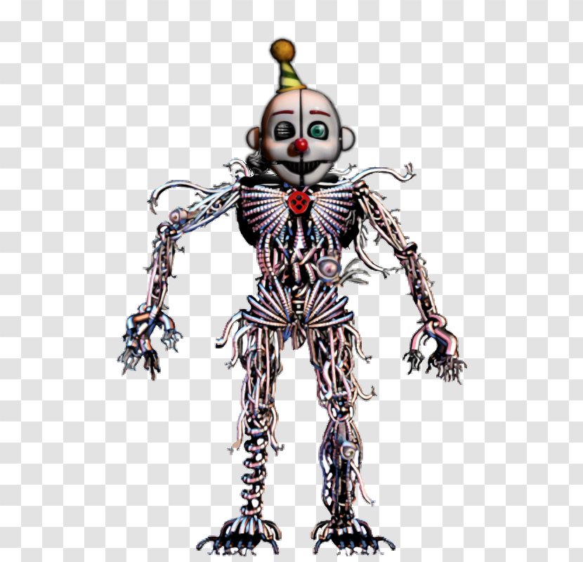 Five Nights At Freddy's: Sister Location DeviantArt Jump Scare Digital Art - Fictional Character - T-pose Transparent PNG
