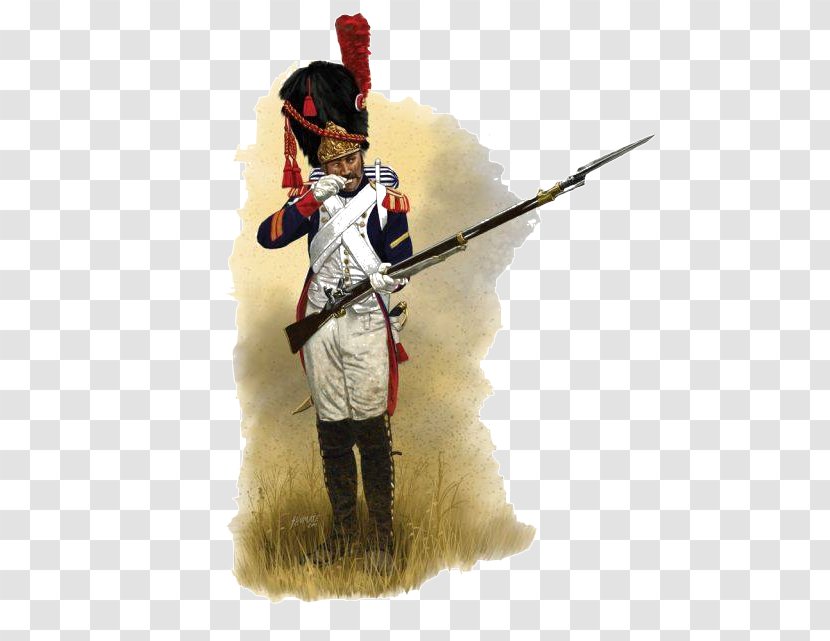 Napoleonic Wars Old Guard Grenadier Imperial Regiment - Soldier Transparent PNG