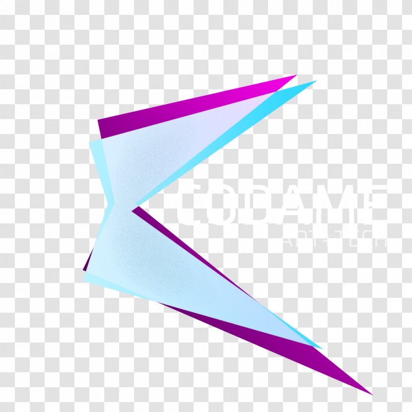 Line Angle Origami - Triangle Transparent PNG
