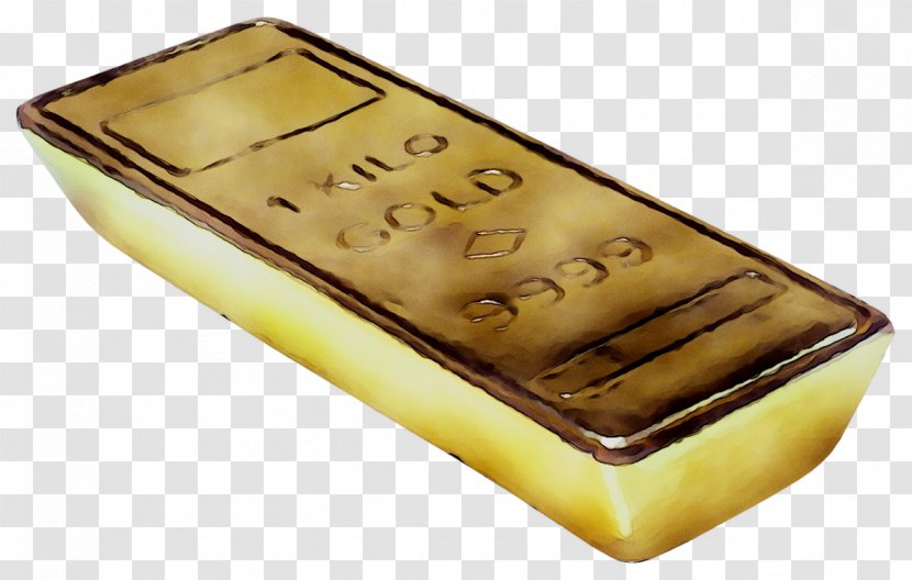 Gold Bar Nugget Coin - Rectangle Transparent PNG