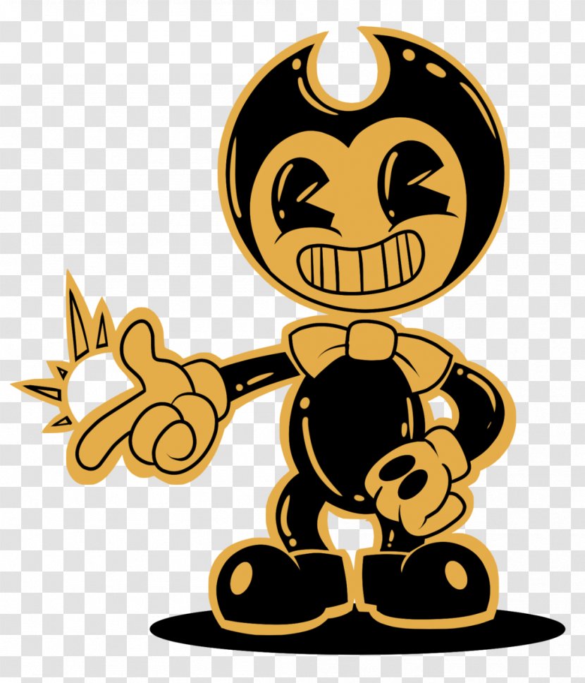 Bendy And The Ink Machine Five Nights At Freddy's Drawing Clip Art - Copying Transparent PNG
