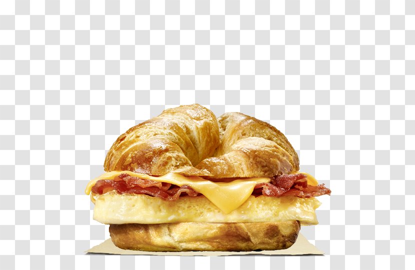 Breakfast Whopper Hamburger Burger King Bacon - English Muffin Transparent PNG