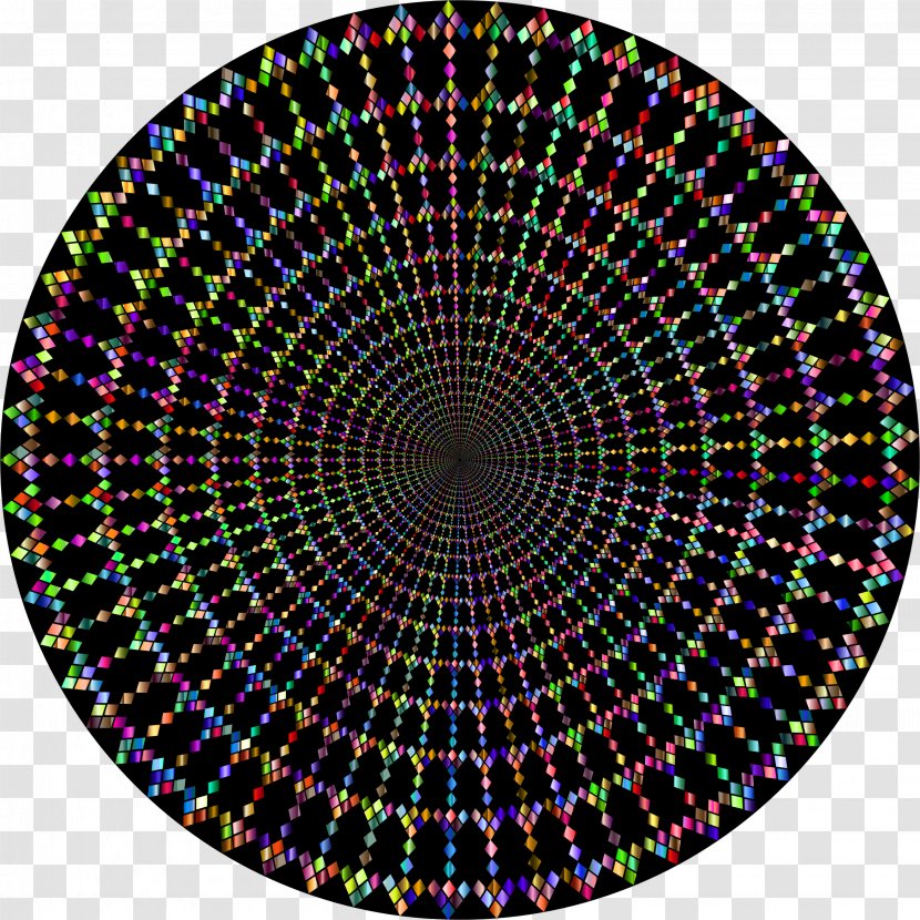 Symmetry Circle Pattern - Vortex Transparent PNG