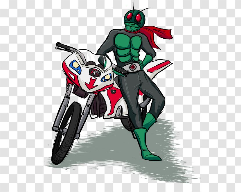 Takeshi Hongo Jôji Yûki Kamen Rider Series Drawing Character - Motorcycle Accessories - Pimp My Ride Transparent PNG