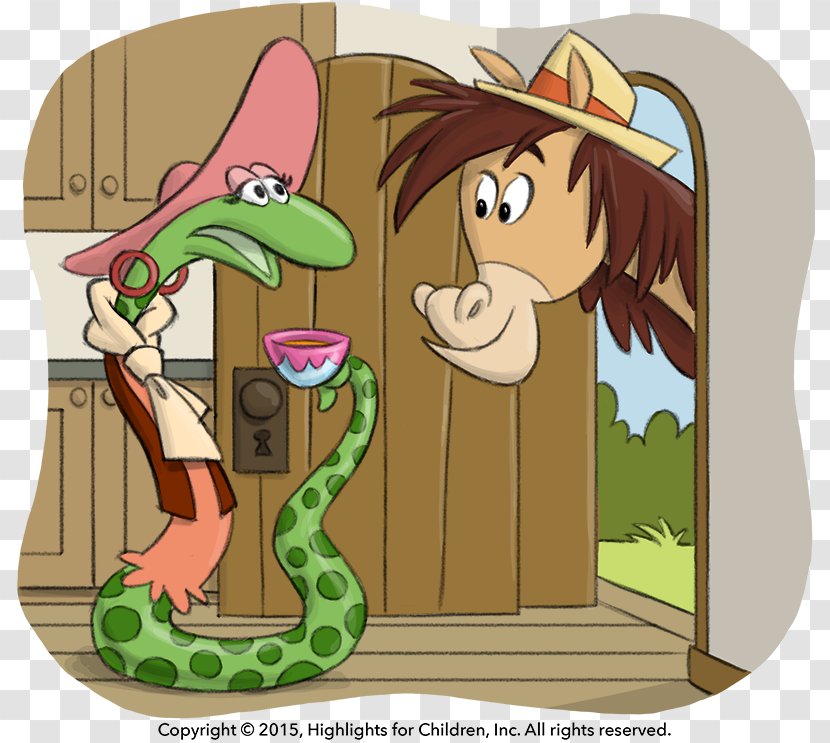 Cedric Hohnstadt Illustration Cartoon Highlights For Children Carnivores - Frame - Magazine Transparent PNG