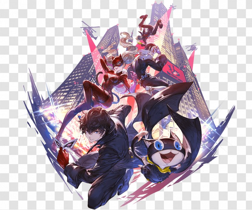 Persona 5: Dancing Star Night Shin Megami Tensei: 3 Granblue Fantasy 2 - Flower - 5 Joker Transparent PNG