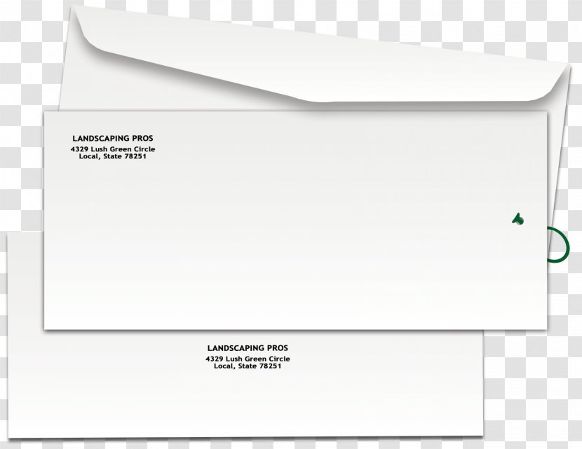 Paper Line Angle - Rectangle - Embroidered Envelopes Transparent PNG