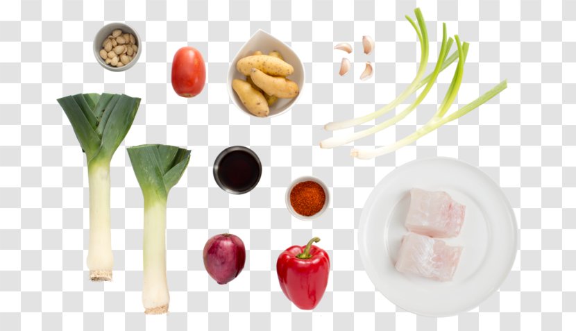 Vegetarian Cuisine Salsa Verde Romesco Fingerling Potato Food - Recipe - Fish Transparent PNG