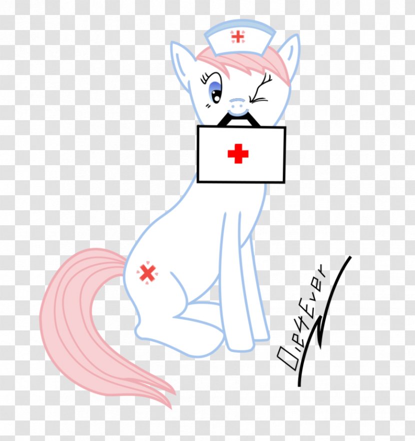Cat Nurse Redheart Rainbow Dash Some Very Bad Times - Cartoon Transparent PNG