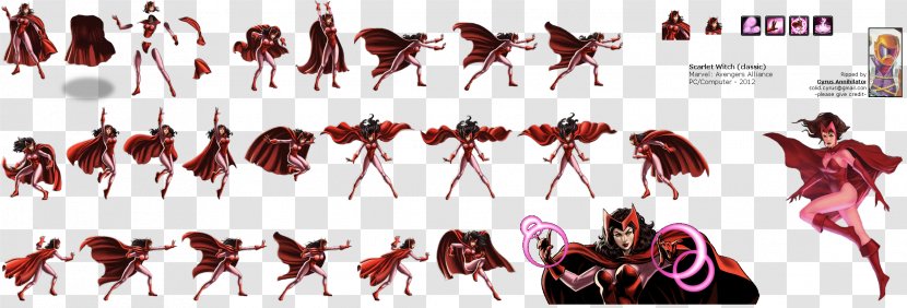 Marvel: Avengers Alliance Wanda Maximoff Quicksilver Iron Man Black Widow - Frame - Scarlet Witch Transparent PNG