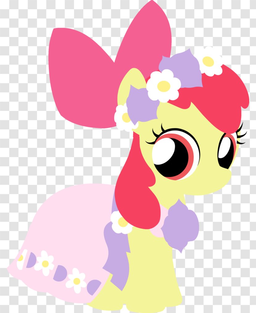 Applejack Apple Bloom Pony Rarity Rainbow Dash - Watercolor - Dress Transparent PNG
