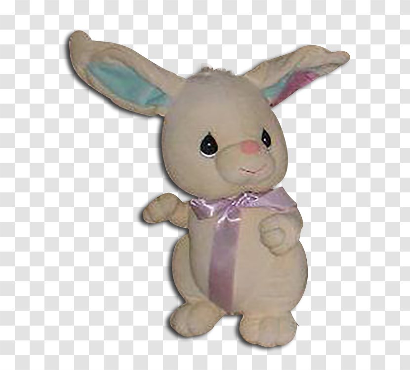 Easter Bunny Rabbit Stuffed Animals & Cuddly Toys Basket - Plush Transparent PNG