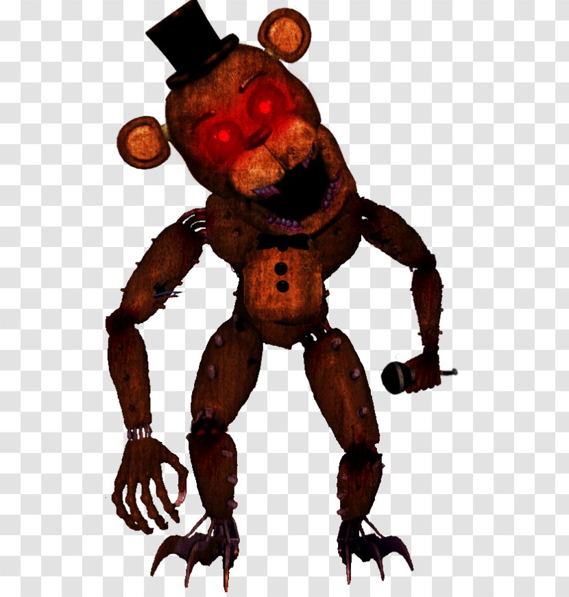 Five Nights At Freddy's 2 Freddy Fazbear's Pizzeria Simulator Freddy's: Sister Location 3 4 - Art - Withered Transparent PNG