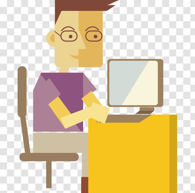 Computer File - Network - Man Playing Transparent PNG