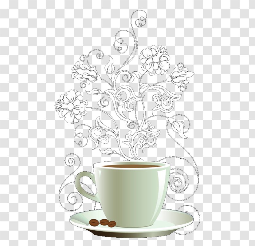 Coffee Cup - Saucer - Creative Transparent PNG