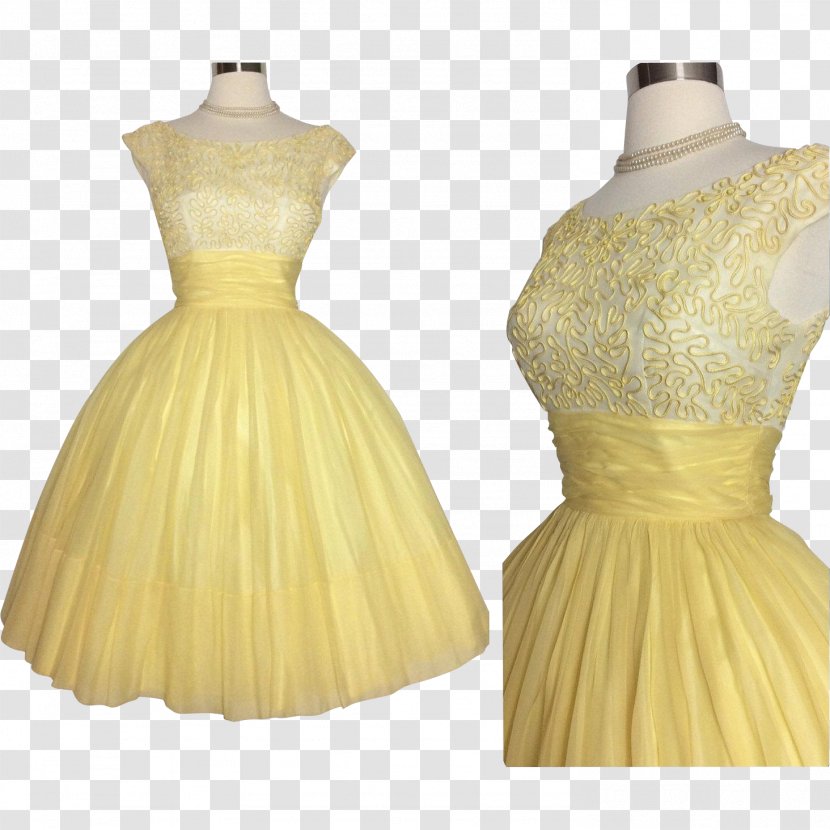 Cocktail Dress 1950s Party Wedding - Polka Dot Transparent PNG