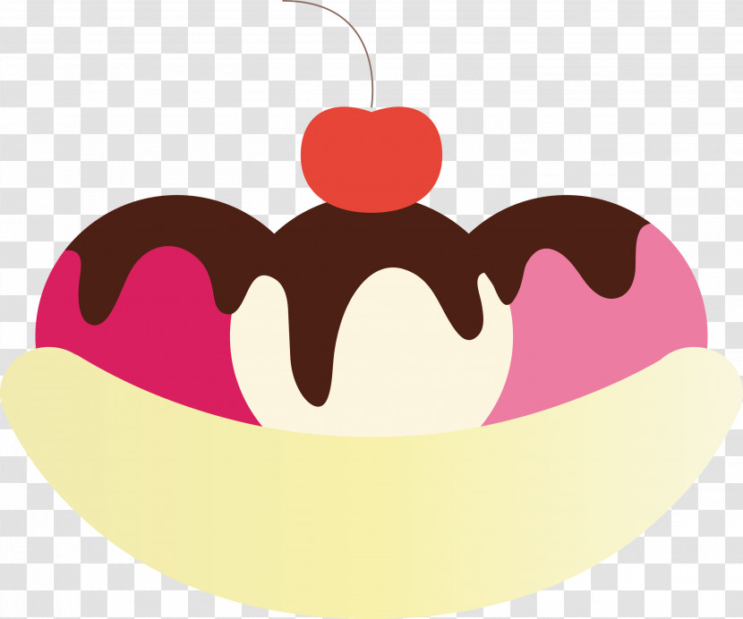 Banana Split Transparent PNG