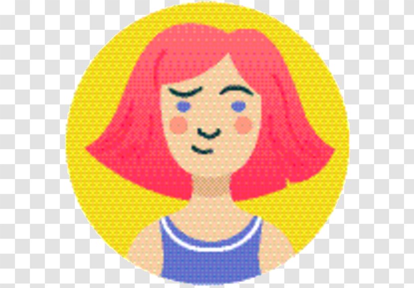 Pink Background - Cheek - Fictional Character Sticker Transparent PNG