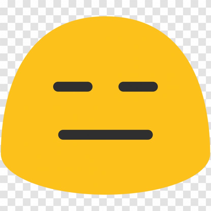 Emojipedia Emoticon Android Nougat - Smile - Emoji Expression Frame Transparent PNG