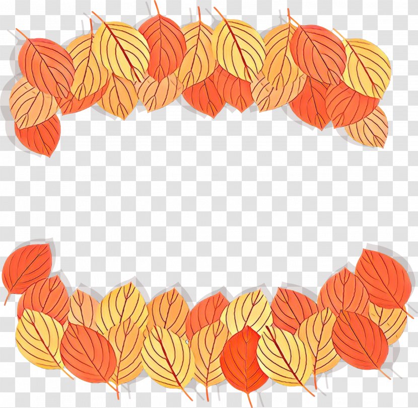 Orange - Leaf Transparent PNG