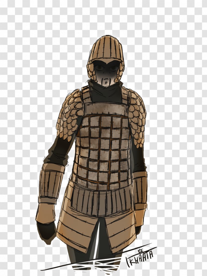 Lamellar Armour Song Dynasty Han Qin - Korean Transparent PNG