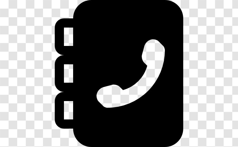 Telephone Directory Address Book Mobile Phones - Icon Design Transparent PNG