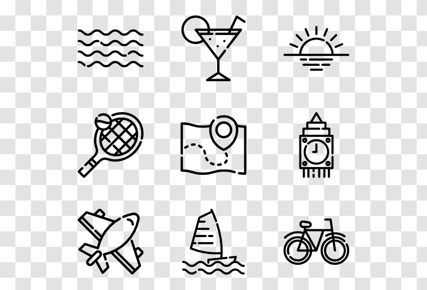 Icon Design Graphic - Cartoon - Summer Holiday Transparent PNG